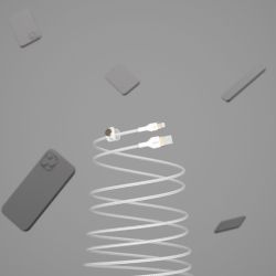 ������ Belkin USB-A - Lightning ��������, ����������, � ������� �� ������, 1m White CAA010BT1MWH - �������� 8