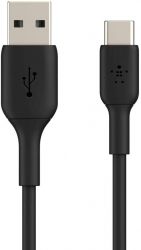  Belkin USB-A - USB-C PVC 1m Black CAB001BT1MBK
