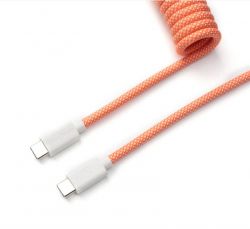  USB-A/USB-C > USB-C / Keychron, 1.36, Type-C, Coiled Aviator,  CAB14_KEYCHRON