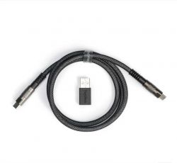  USB-A/USB-C > USB-C / Keychron, 1, Type-C, Double-Sleeved Geek,  CAB21_KEYCHRON