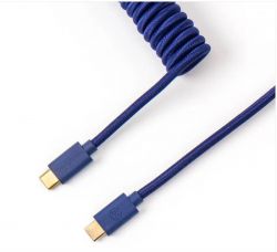  Type-A/Type-C Keychron Coiled Cable Blue CABL_KEYCHRON