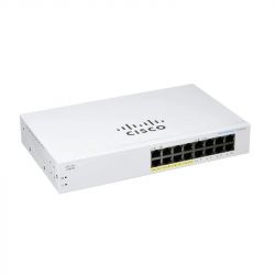 Коммутатор Cisco CBS110 Unmanaged 16-port GE, Partial PoE CBS110-16PP-EU
