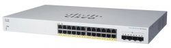Cisco  CBS220 Smart 24-port GE, PoE, 4x1G SFP CBS220-24P-4G-EU -  2