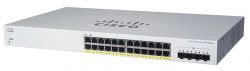  Cisco CBS220 Smart 24-port GE, PoE, 4x1G SFP CBS220-24P-4G-EU -  2