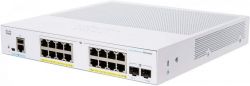 Cisco  CBS350 Managed 16-port GE, PoE, 2x1G SFP CBS350-16P-2G-EU -  3