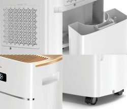 Осушитель воздуха Cooper&Hunter CH-D014WD8-30LDWF 30 л. в сутки, 80 м2, 160 м3/ч, эл.упр-ние, WI-FI, резервуар 5 л, дисплей, таймер, ионизатор CH-D014WD8-30LDWF - Картинка 2