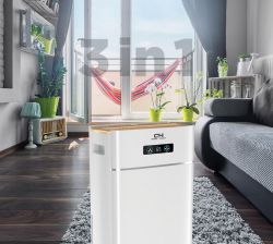 Осушитель воздуха Cooper&Hunter CH-D014WD8-30LDWF 30 л. в сутки, 80 м2, 160 м3/ч, эл.упр-ние, WI-FI, резервуар 5 л, дисплей, таймер, ионизатор CH-D014WD8-30LDWF - Картинка 3