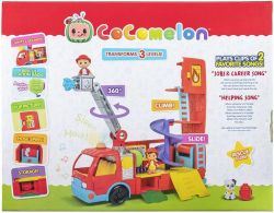 CoComelon   Feature Vehicle Deluxe Transforming Fire Truck  -   CMW0220 -  5