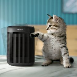 Philips Тепловентилятор Series 2000, 15м2, 1500Вт, електр. упр-ння, керамич.нагрів.елемент, темно-сірий CX2120/01 - Картинка 5