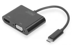  DIGITUS USB 3.0 - HDMA+VGA Full HD, M/F, 0.15 DA-70858