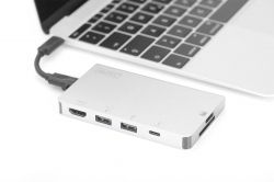 Digitus - Travel USB-C, 6 Port DA-70867 -  2