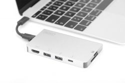 - DIGITUS Travel USB-C, 6 Port DA-70867 -  2