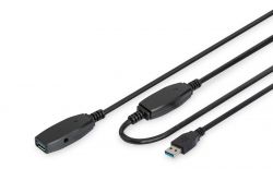  DIGITUS USB 3.0 Active Cable, A/M-A/F, 15,  DA-73106