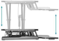     DIGITUS Ergonomic Workspace Riser, 11-46cm, black DA-90380-1 -  11
