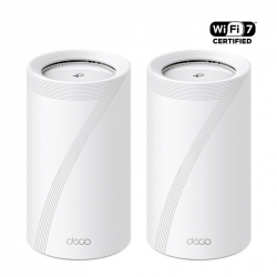 ������� WiFi-Mesh TP-LINK Deco BE85 BE22000, 2x2.5GE LAN, 1x10GE WAN, 1xSFP+, 1xUSB 3.0, 2��� DECO-BE85-2-PACK