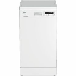 Посудомоечная машина Beko, 10компл., A++, 45см, дисплей, белый DFS26025W