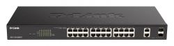 ���������� D-Link DGS-1100-26MPV2 24xGE PoE, 2xSFP/GE, PoE 370��, EasySmart DGS-1100-26MPV2