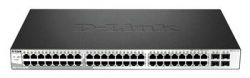 ���������� D-Link DGS-1210-52/ME/A1 48port 1GE, 4xSFP/1GE, WebSmart, Metro DGS-1210-52/ME