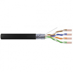 ������ "����� ����" DIGITUS ��� 5e F-UTP, ����-��������, 305�, AWG 26/7, �������, ������ DK-1521-P-305-OD
