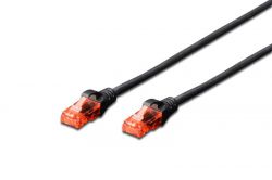 ����-���� DIGITUS CAT 6 UTP, 1�, AWG 26/7, CCA, PVC, ������ DK-1612-010/BL