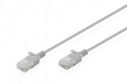 ����-���� DIGITUS CAT 6 U-UTP Sliim, 5 �, AWG 32/7, Cu, LSZH, ����� DK-1618-050S