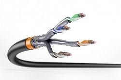 ������ "���� ����" DIGITUS CAT 7 S-FTP, 500�, AWG 23/1, PE, ���������, ������ DK-1741-VH-5-OD