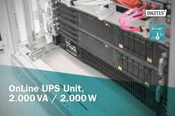 ��� DIGITUS OnLine, 2000VA/2000W, LCD, 8xC13, RJ45, RS232, USB, Rack/Tower DN-170095 - �������� 7