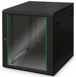 ���� DIGITUS 19", 12U, Wall Mounting Dynamic Basic, 600x600 ��, 60�� �����������, ������ DN-1912U-6/6-EC-SW