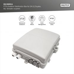 ����������������� ������� DIGITUS Outdoor FTTH, 24x SC/SX ��� LC/DX ��������, 24 ������� DN-968911 - �������� 6