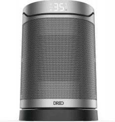 Тепловентилятор Dreo, 20м2, 1500Вт, електр. упр-ння, керамич.нагрів.елемент, пульт ДУ, 3 швидк., срібний DR-HSH018 - Картинка 2