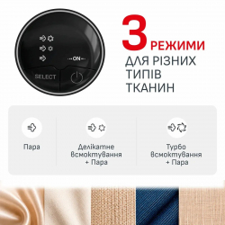 Відпарювач Tefal компактний AeroSteam S, 1420Вт, 150мл, постійна пара - 20гр, чорний DT9314E0 - Картинка 6
