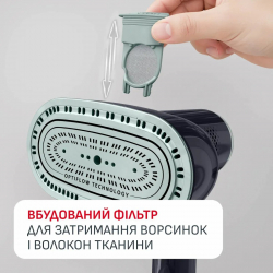 Відпарювач Tefal компактний AeroSteam S, 1420Вт, 150мл, постійна пара - 20гр, чорний DT9314E0 - Картинка 9