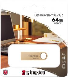  Kingston   64GB USB 3.2 Type-A Gen1 DT SE9 G3 DTSE9G3/64GB -  6