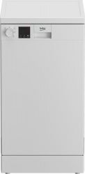 Посудомоечная машина Beko, 10компл., A++, 45см, дисплей, белый DVS05025W