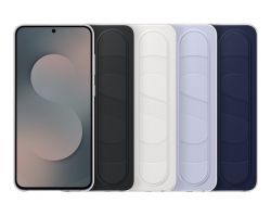 Чехол Samsung для Galaxy S25 FE (S731), Standing Grip case, голубой EF-GS731CLEGWW - Картинка 6