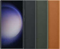  Samsung Leather Case   Galaxy S23 Ultra (S918) Green EF-VS918LGEGRU -  7