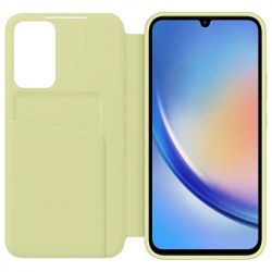  Samsung Smart View Wallet Case   Galaxy A34 (A346) Lime EF-ZA346CGEGRU