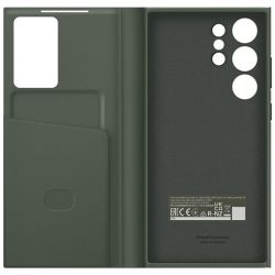  Samsung Smart View Wallet Case   Galaxy S23 Ultra (S918) Khaki EF-ZS918CGEGRU