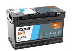 ���������� Exide Start-Stop 12� 80����� 800� R+ (EL800) EL800