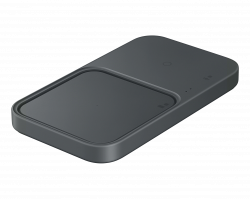    Samsung 15W Wireless Charger Duo (w/o TA) Black EP-P5400BBRGRU -  8