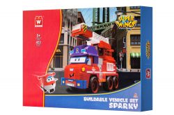 Конструктор Super Wings Small Blocks Buildable Vehicle Set Спарки (Sparky) EU385011 - Картинка 9