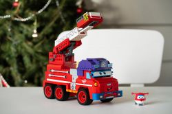 Конструктор Super Wings Small Blocks Buildable Vehicle Set Спарки (Sparky) EU385011 - Картинка 6