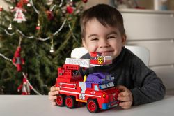 Конструктор Super Wings Small Blocks Buildable Vehicle Set Спарки (Sparky) EU385011 - Картинка 2