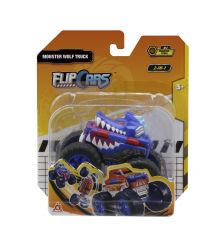 Flip Cars Машинка-трансформер 2 в 1 Монстр-трак Вовк EU463875A-01 - Картинка 7