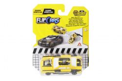 Flip Cars Машинка-трансформер 2 в 1 Чорний спорткар і Класичний спорткар EU463875B-04 - Картинка 8