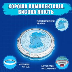 Волчок Infinity Nado VI серия Starter Pack Gold Warrior Phoenix Золотой Воин Феникс EU654113 - Картинка 14