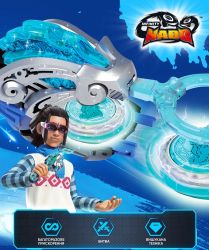 Волчок Infinity Nado VI серия Starter Pack Gold Warrior Phoenix Золотой Воин Феникс EU654113 - Картинка 15