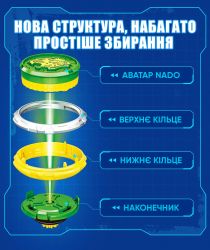 Волчок Infinity Nado VI серия Starter Pack Lighting Leopard Ослепительный Леопард EU654114 - Картинка 17