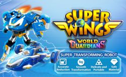 Игровая фигурка-трансформер Super Wings Мини Воздушная База Робот EU760288 - Картинка 6