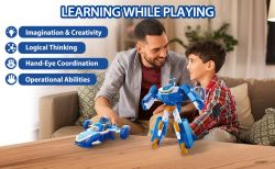 Игровая фигурка-трансформер Super Wings Мини Воздушная База Робот EU760288 - Картинка 7